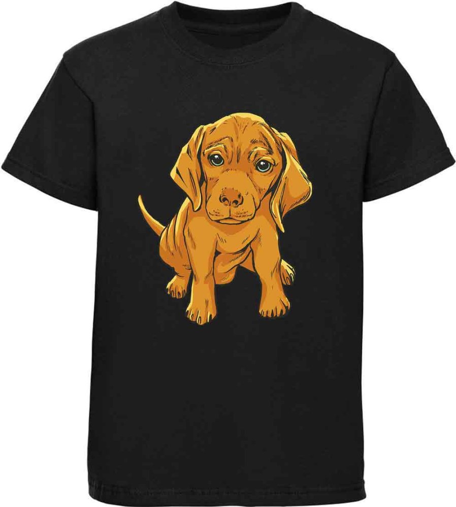 Printed Kids T-Shirt Cute Puppy